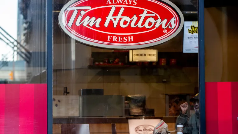 Kavárna řetězce Tim Hortons