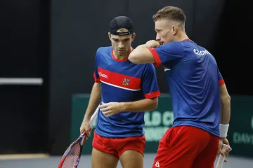 Tomáš Macháč a Jiří Lehečka