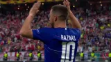 Gól v utkání Chelsea - Arsenal: Hazard z pen. - 3:0 (65. min.)
