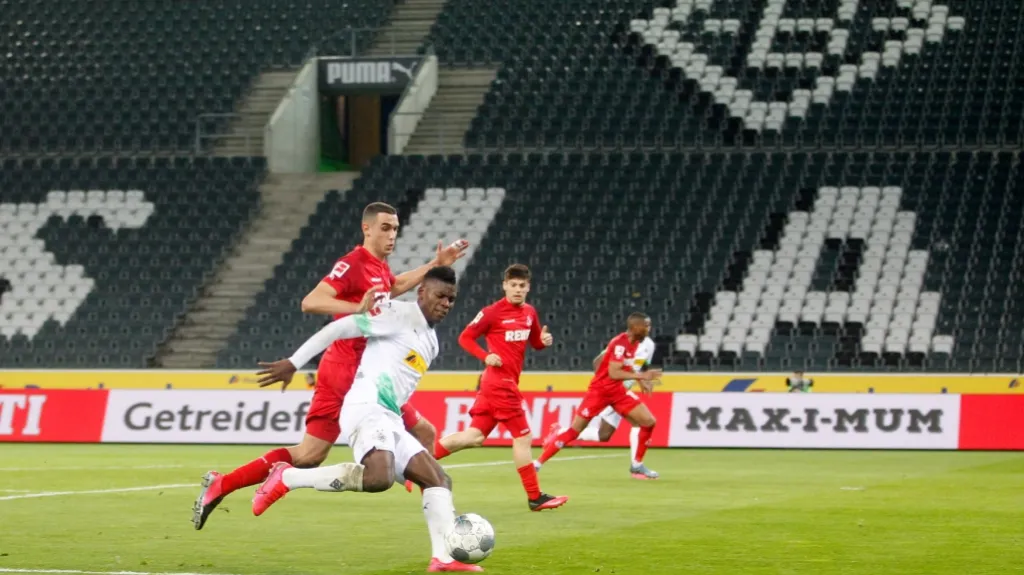 Utkání Mönchengladbach – Kolín nad Rýnem bez diváků