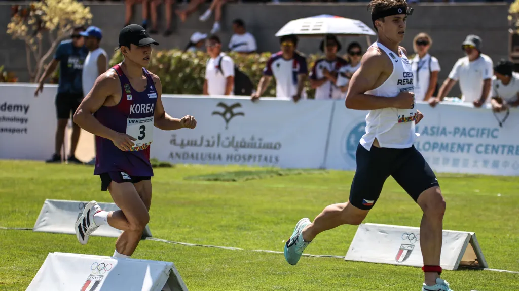 Moderní pětibojař Marek Lukeš na SP v Alexandrii