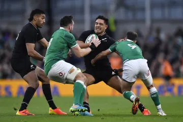 Utkání mezi Irskem a Novým Zélandem v roce 2021