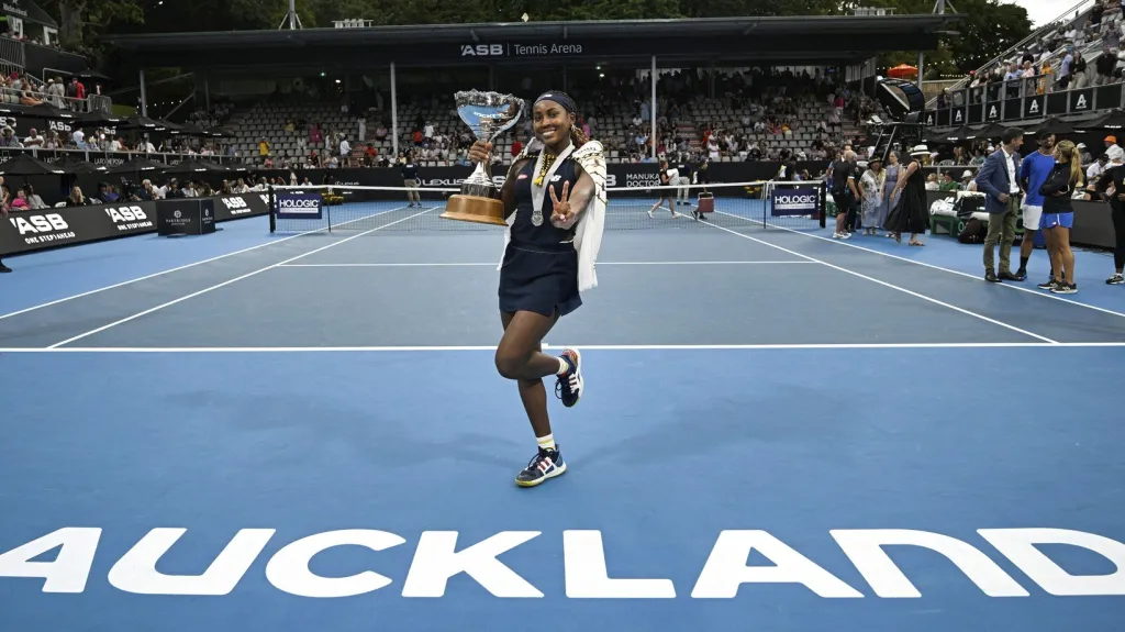 Coco Gauffová triumfovala v Aucklandu