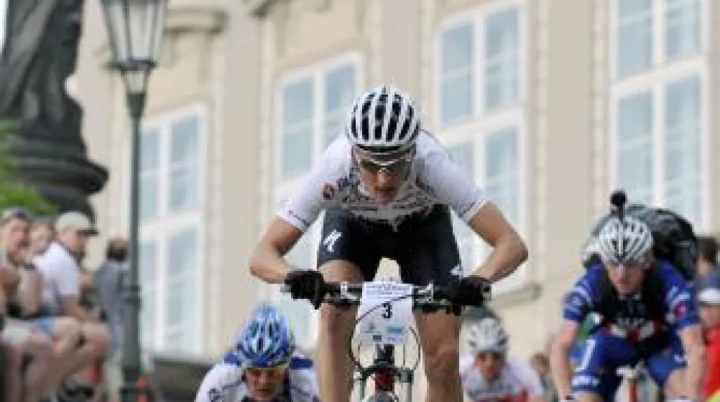 Pozdější vítěz Jaroslav Kulhavý