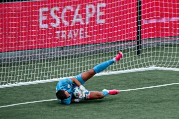 Adam Zadražil chytil v 53. minutě penaltu