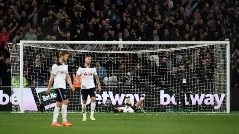 Smutek hráčů Tottenhamu