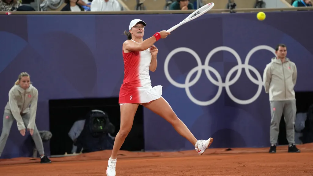 Iga Šwiateková v olympijském turnaji