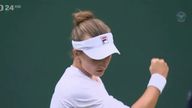 Krejčíková postoupila ve Wimbledonu do 2. kola