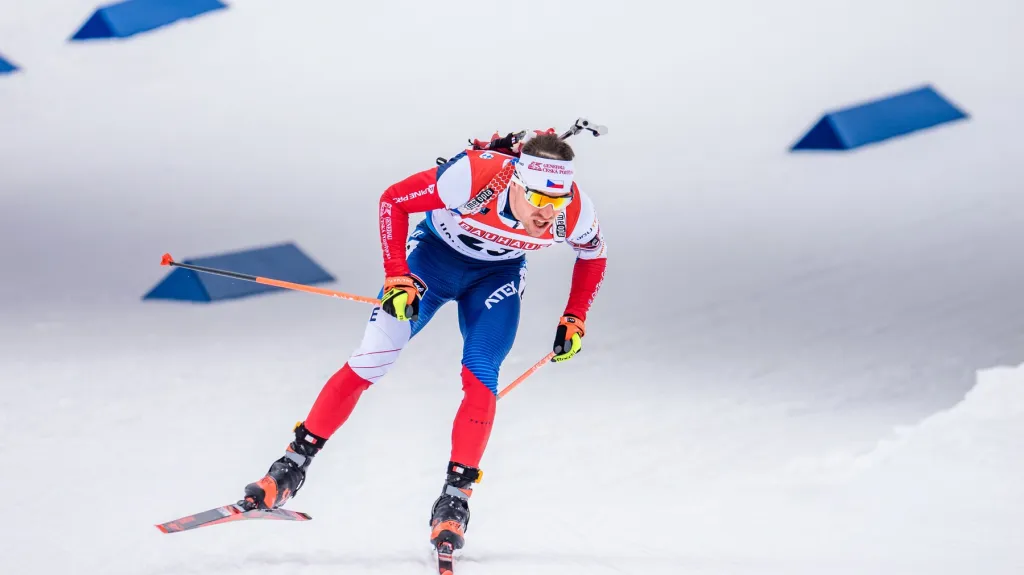 Michal Krčmář na závodech SP v Oslu