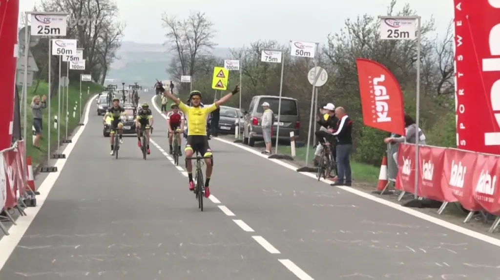 Závod cyklistického ČP v Kyjově ovládl tým Elkov Author