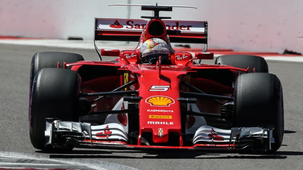 Sebastian Vettel ze stáje Ferrari