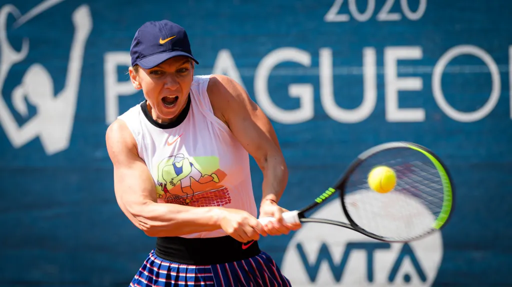 Simona Halepová na Prague Open