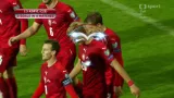 Gól v utkání Česko - San Marino: Kopic - 3: 0 (27. min.)