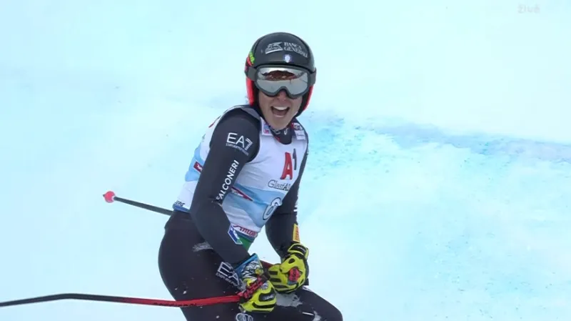 Vítězná jízda F. Brignoneové v St. Antonu