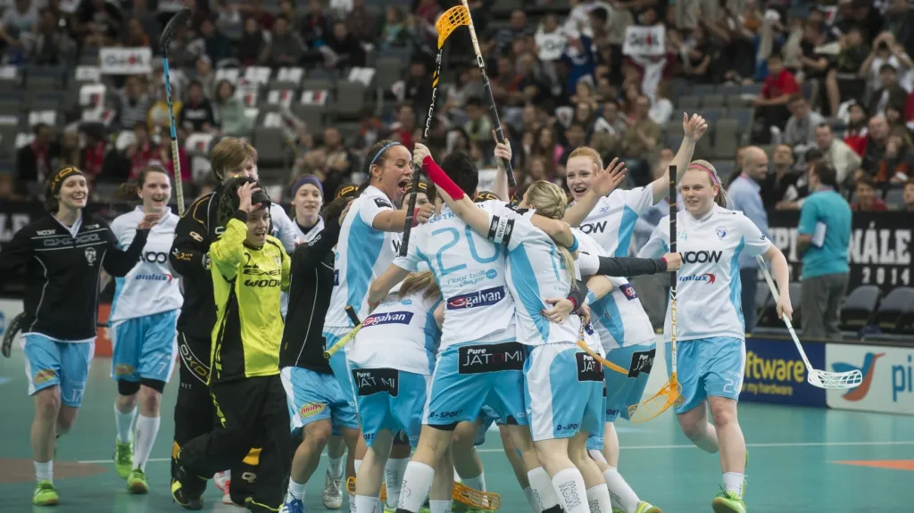 Superfinále vyhrály florbalistky Vítkovic