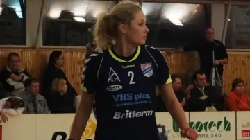 Monika Rajnohová patří mezi budoucí naděje veselské házené