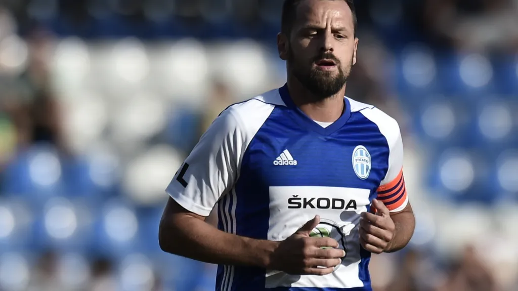 Marek Matějovský v dresu Mladé Boleslavi