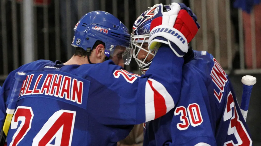 Radost hokejistů Rangers