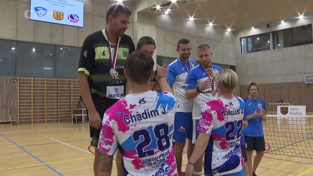 Chadim s Kalousem vyhráli MČR nohejbalistů