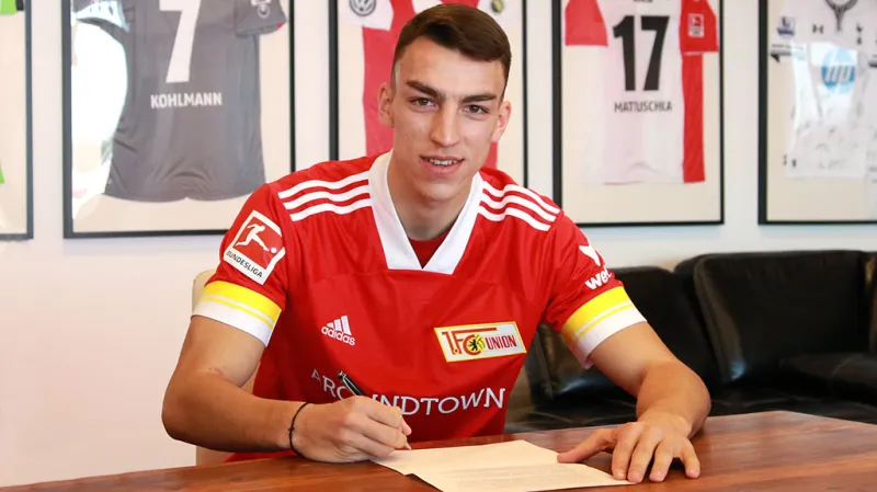 Petar Musa v dresu Unionu Berlín