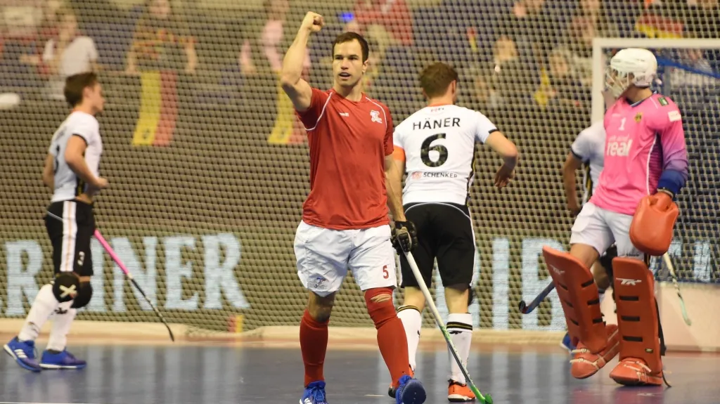 Český pozemní hokejista Tomáš Procházka