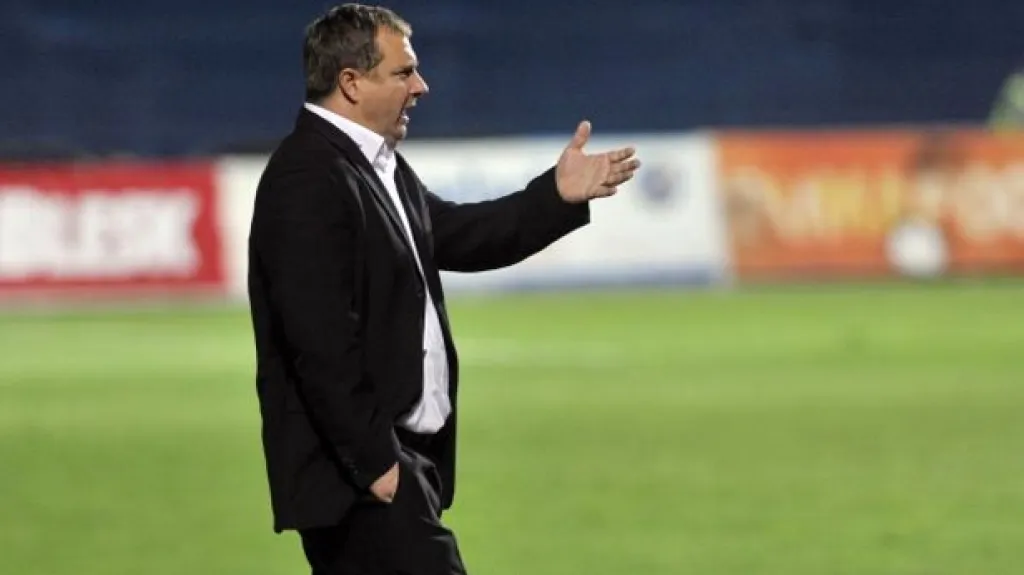 Trenér Plzně Pavel Vrba