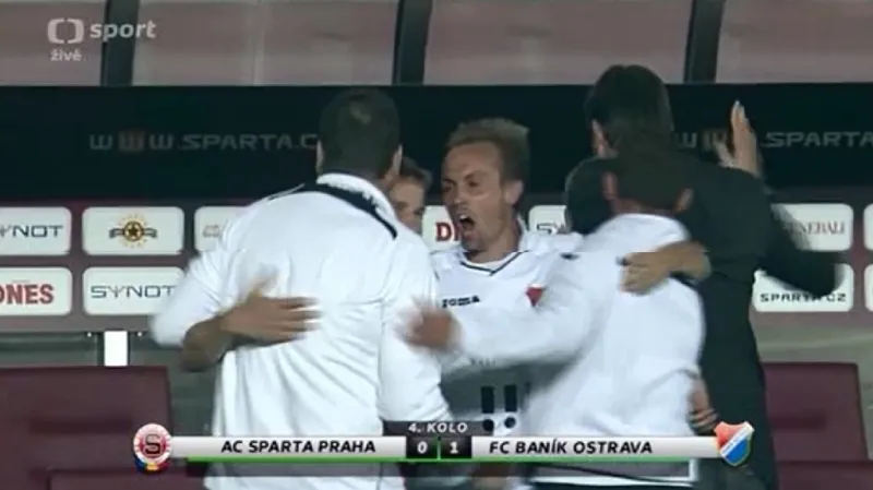 Sestřih utkání Sparta - Baník Ostrava