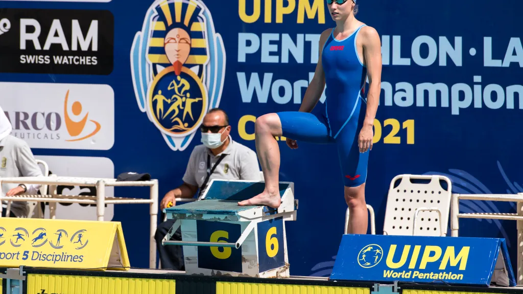 Moderní pětbojařka Anna Roubíčková