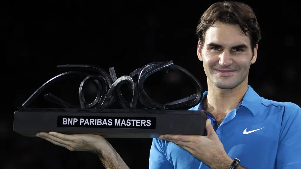 Vítězný Roger Federer