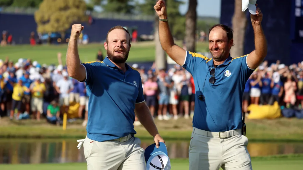 Evropští golfisté na Ryder Cupu