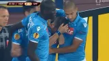 Gól v utkání Neapol - Sparta: Mertens - 1:2 (51. min.)