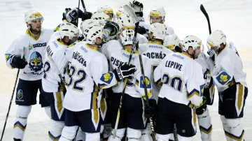 Radost hokejistů Kladna