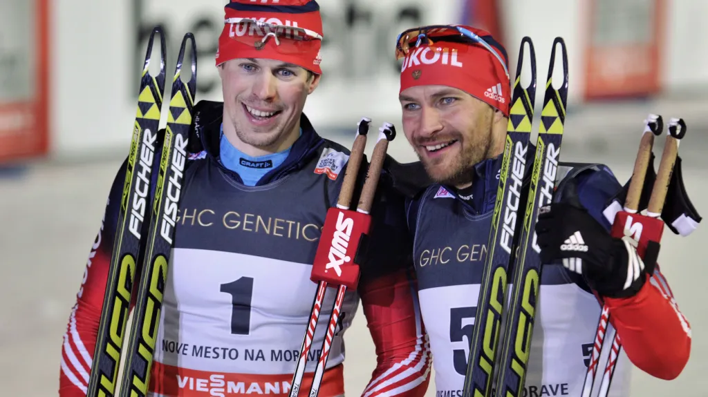 Sergej Usťugov a Alexej Petuchov