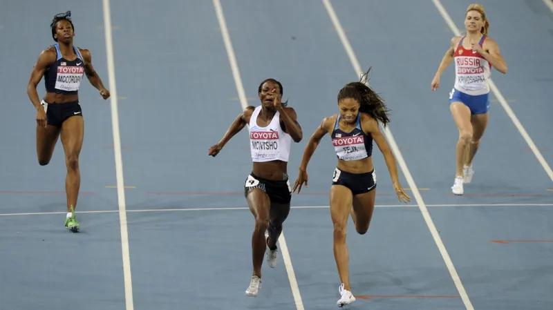 Finiš ženské dvoustovky