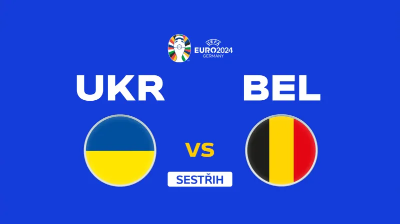 Sestřih utkání Ukrajina – Belgie