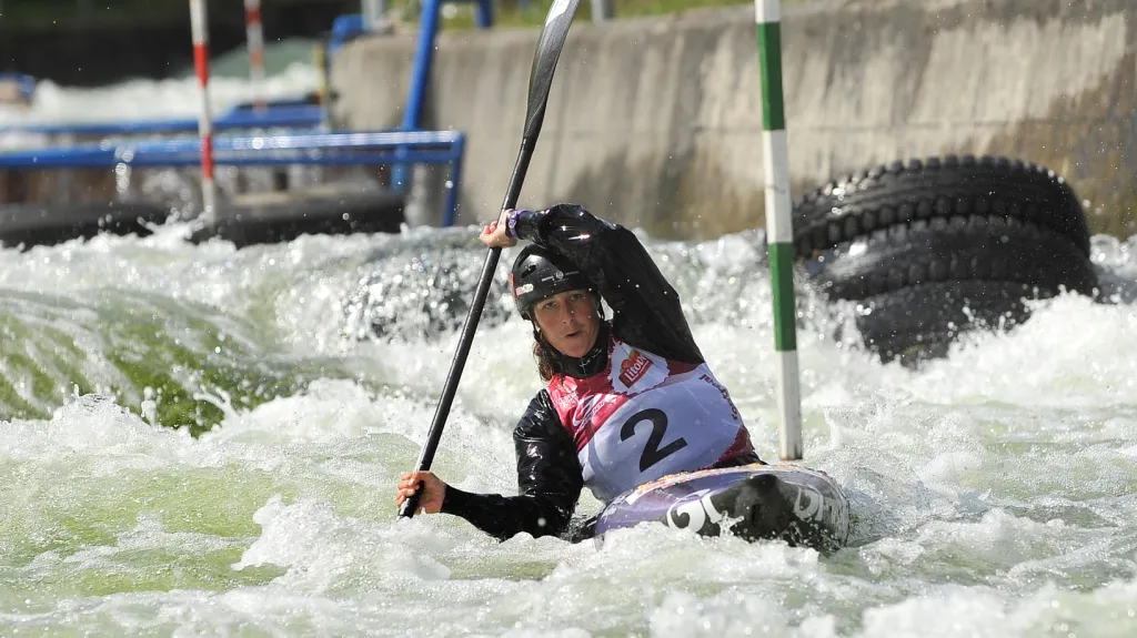Kajakářka Kateřina Kudějová