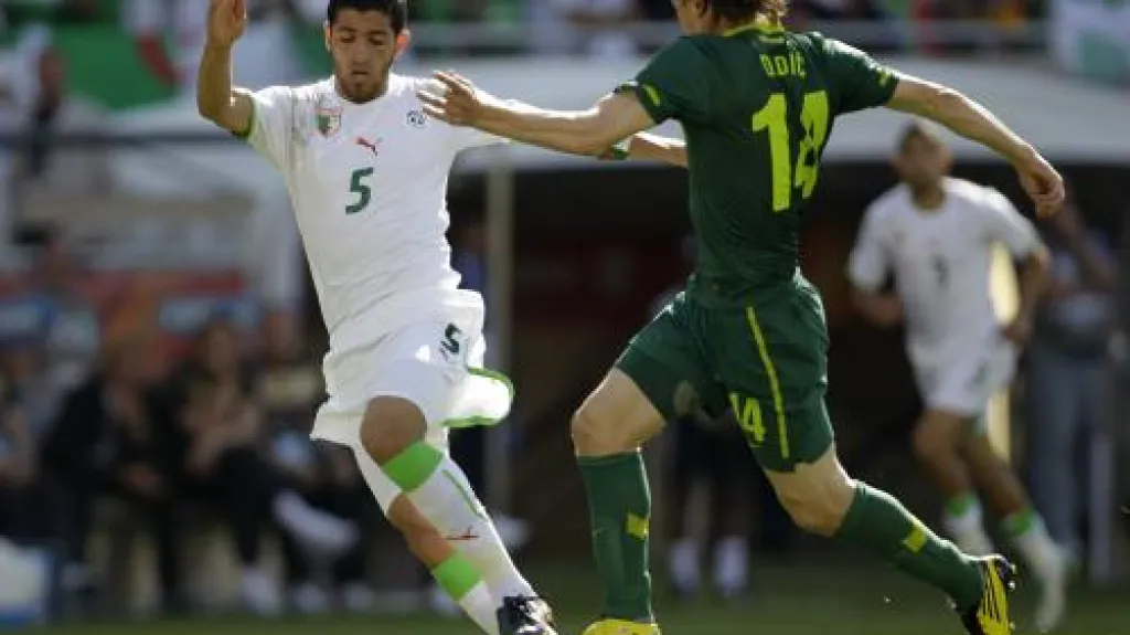 Zápas Alžírsko - Slovinsko