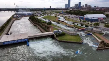 Vodní slalomáři si vyzkoušeli oklahomský kanál pro příští MS i OH v Los Angeles