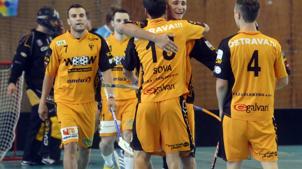 Radost florbalistů Vítkovic