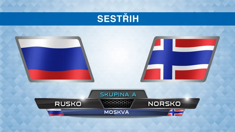 Sestřih utkání Rusko - Norsko