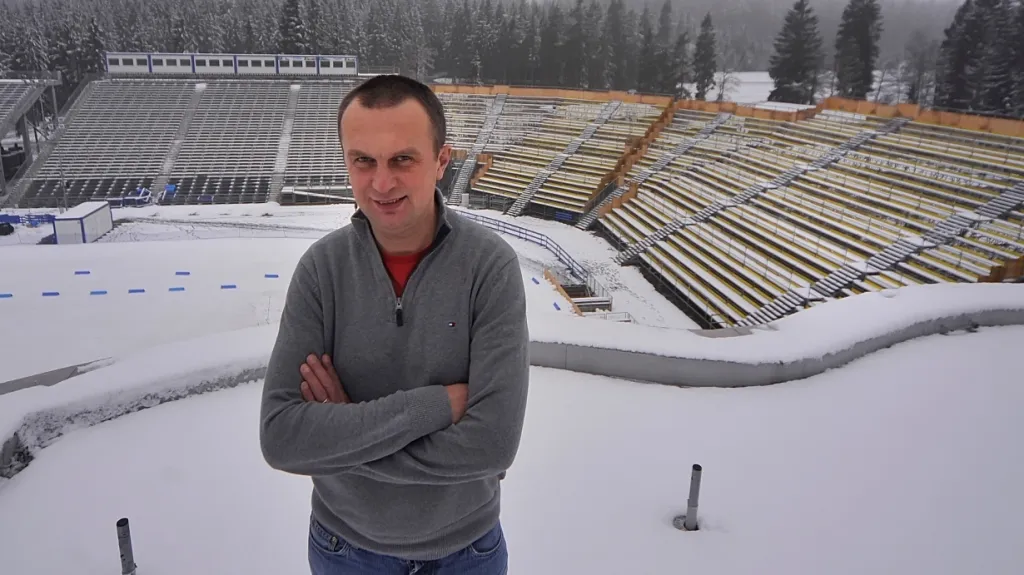 Jiří Hamza a areál v Novém Městě