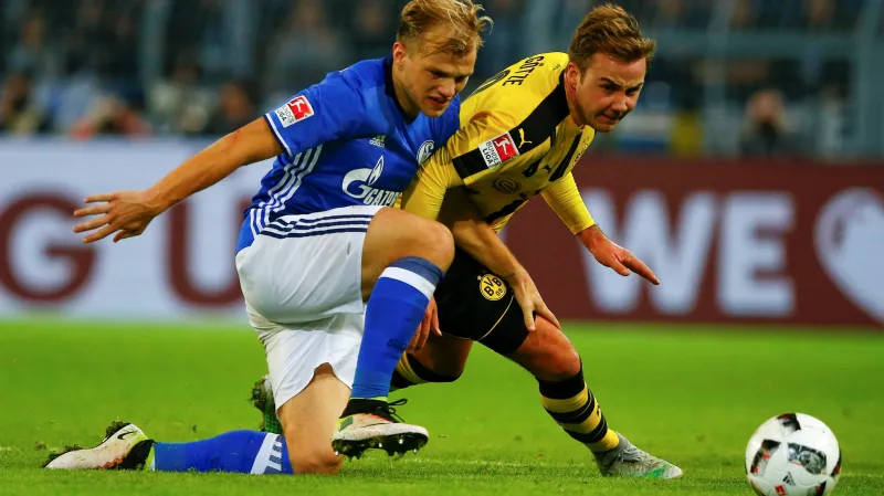 Utkání Dortmund - Schalke