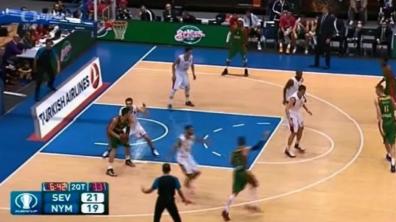 Sestřih utkání Sevilla - Nymburk