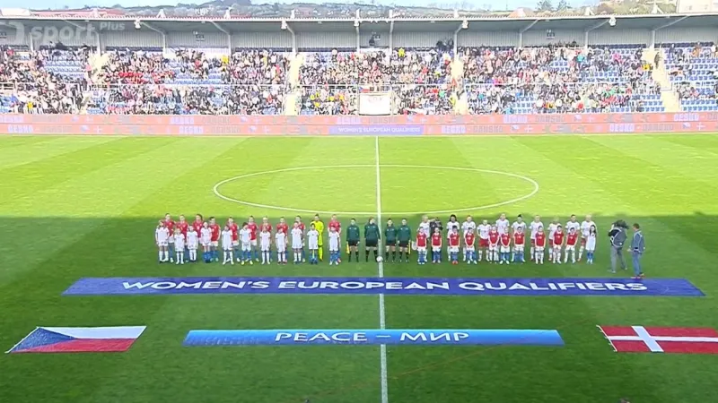 Sestřih kvalifikace ME fotbalistek Česko – Dánsko