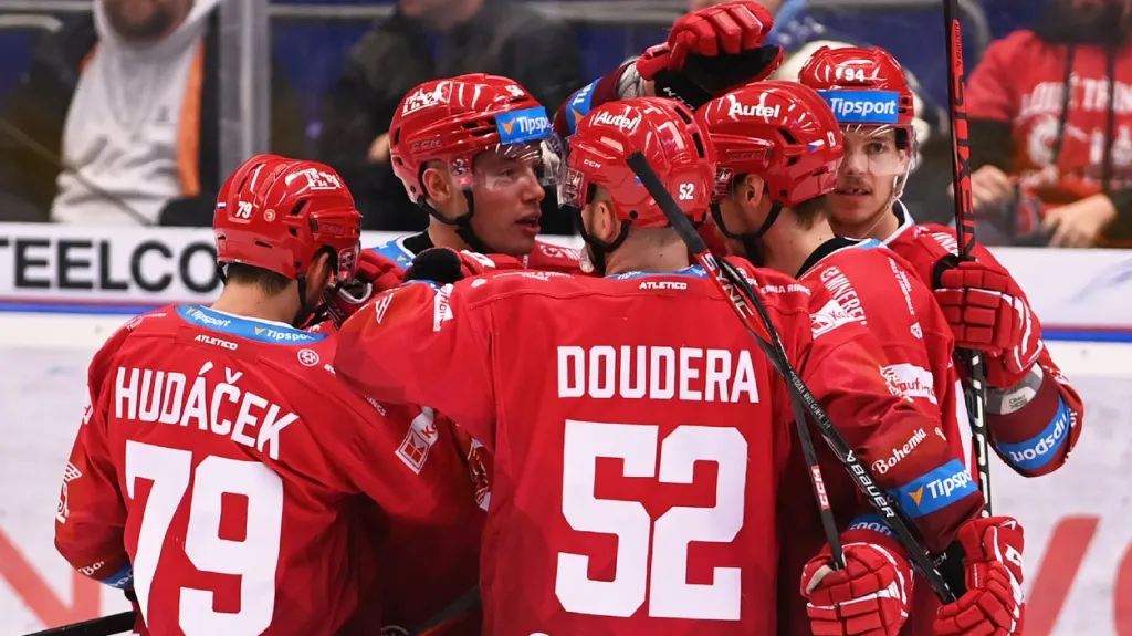 Radost třineckých hokejistů