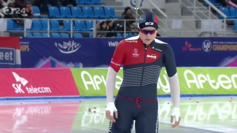 Karolína Erbanová si na kilometru dojela pro pátou příčku