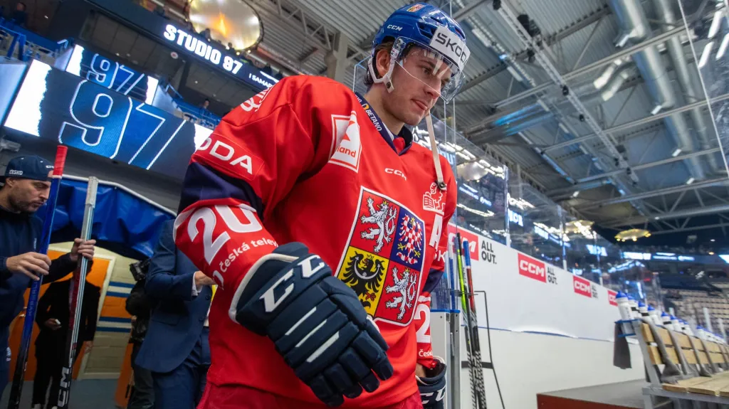 Reprezentační obránce Petr Zámorský