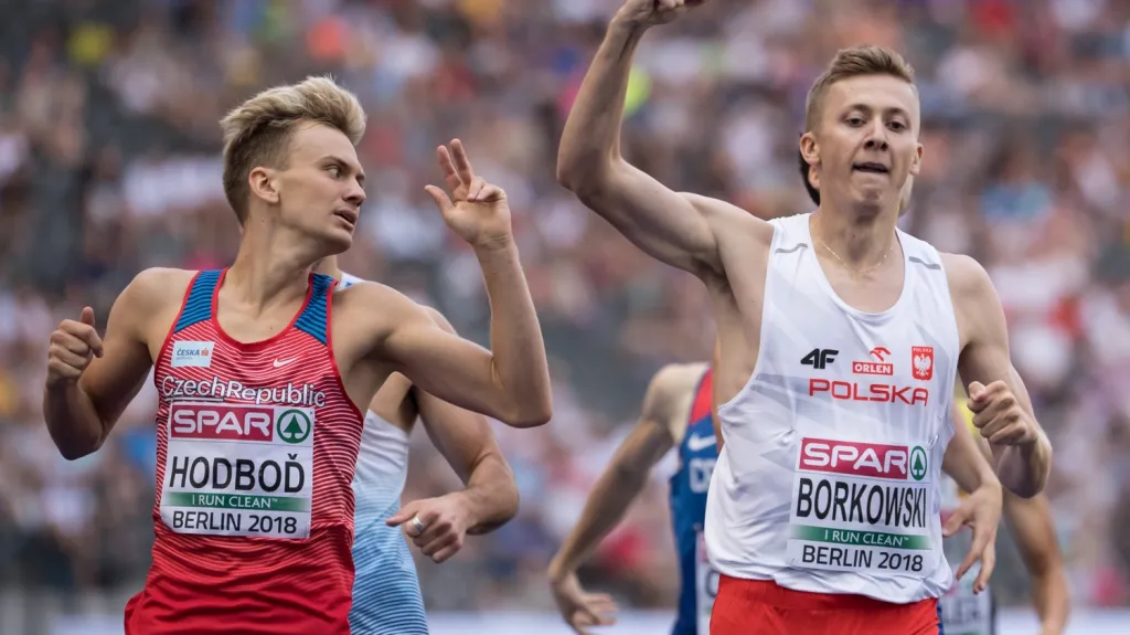 Lukáš Hodboď na mistrovství Evropy