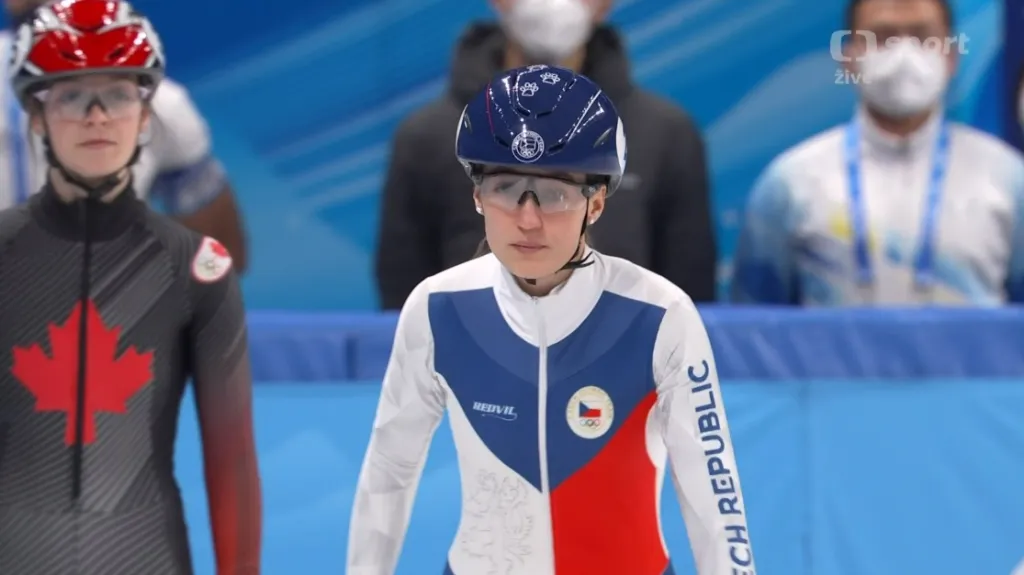 Michaela Hrůzová před finálem B na ZOH