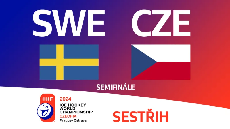Sestřih utkání Švédsko – Česko